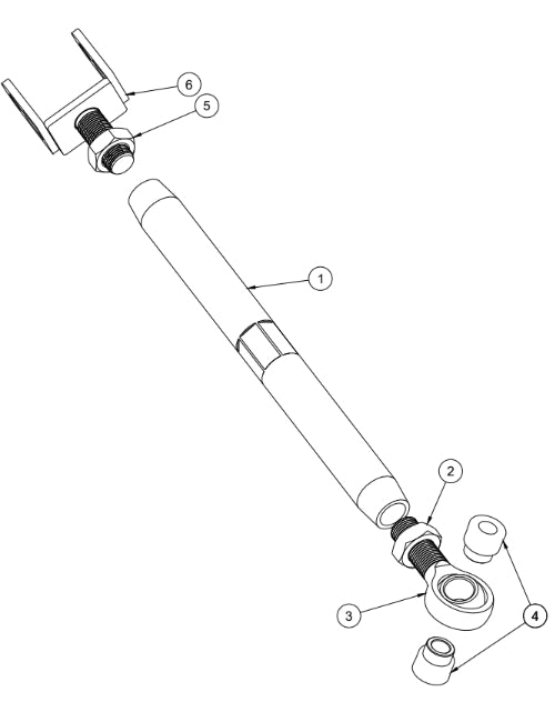 Nissan 350z Rear Toe Arm Assembly