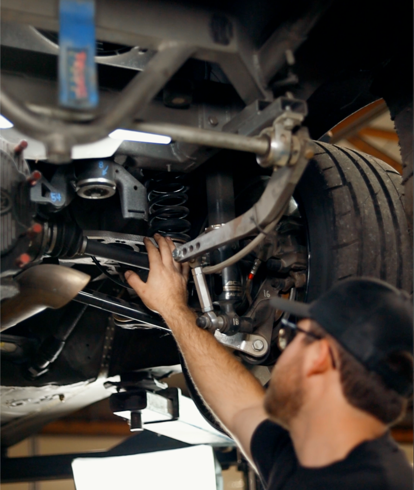 BMW E36/E46 Divorced Coilover Rear Upper Control Arms