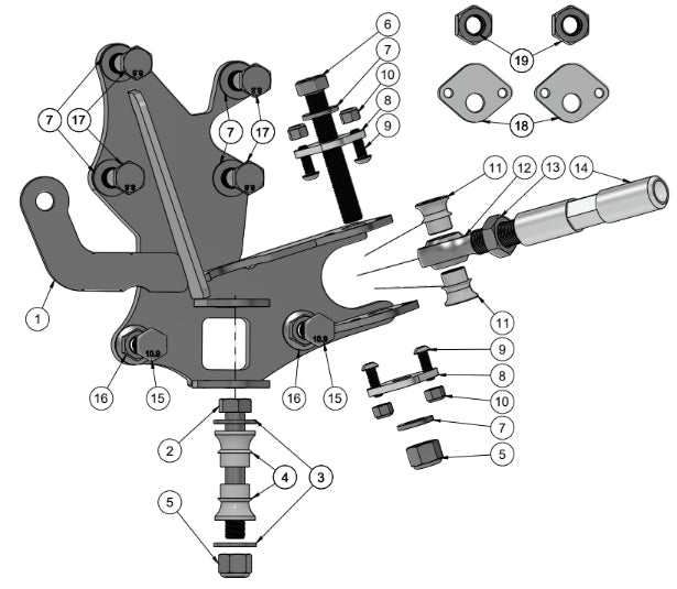 BMW E90 Mega Knuckle Assembly