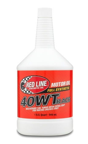 40WT Racing Oil Synthetic 1 Quart Red Line Oil