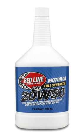 20w50 Oil 1 Quart 20w50 Synthetic Oil Red Line Oil