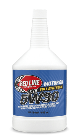 5W30 Synthetic Motor Oil 1 Quart Red Line Oil
