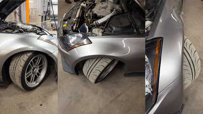 Nissan 350Z/ Infiniti G35 Mini Mantis Adjustable Ackermann Knuckle Adaptor