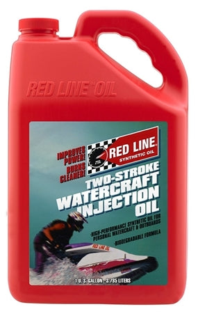 2 Stroke Injection Oil Synthetic Watercraft 1 Gallon Red Line Oil