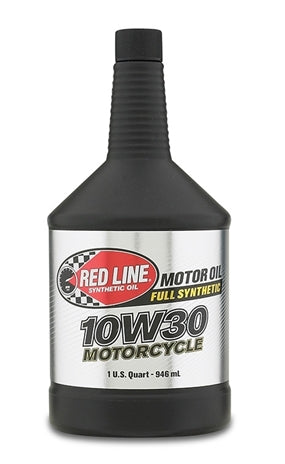 10W30 Motorcycle Oil Synthetic 12 Quart Red Line Oil