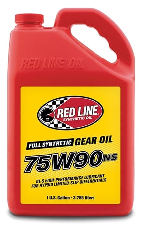 75W90NS Gear Oil Synthetic GL-5 Gear Oil For Manual Transmissions 1 Gallon Red Line Oil