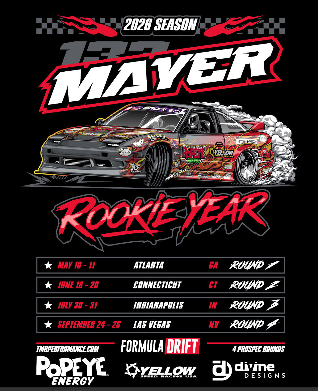 PRE ORDER Tyler Mayer Formula Drift SweatShirt