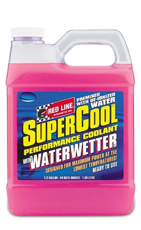 Engine Coolant Additive Supercool With Waterwetter 1.2 Gallon Red Line Oil