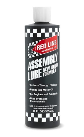 Assembly Lube Liquid 12oz Red Line Oil
