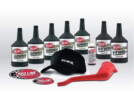 Powersport Motor Oil V-Twin 20W60Hd Powerpack Kit Red Line Oil
