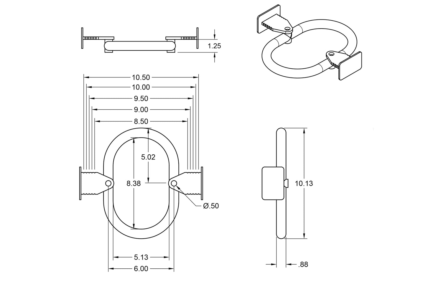 Universal Driveshaft Hoop