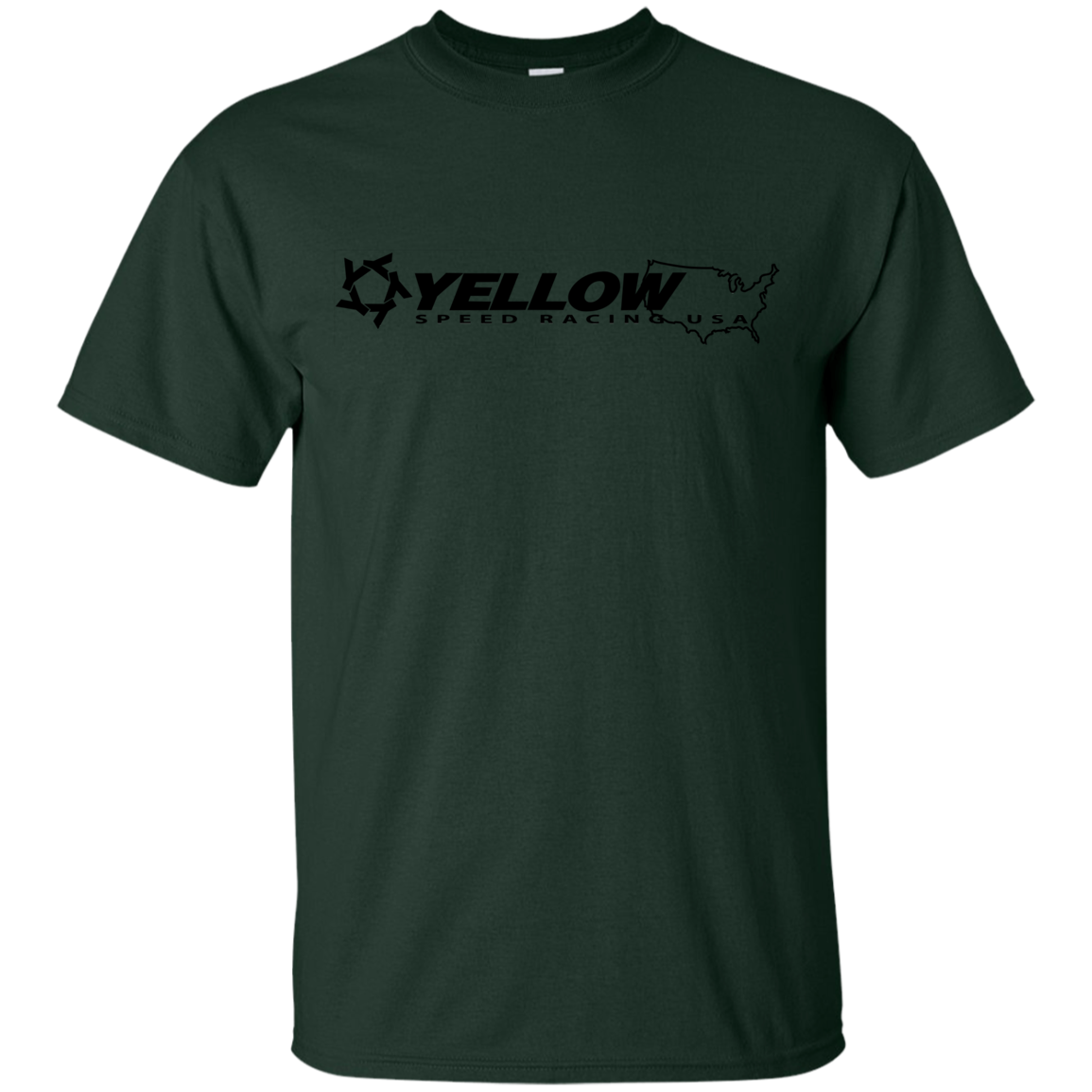 Yellow Speed Racing USA T-Shirt