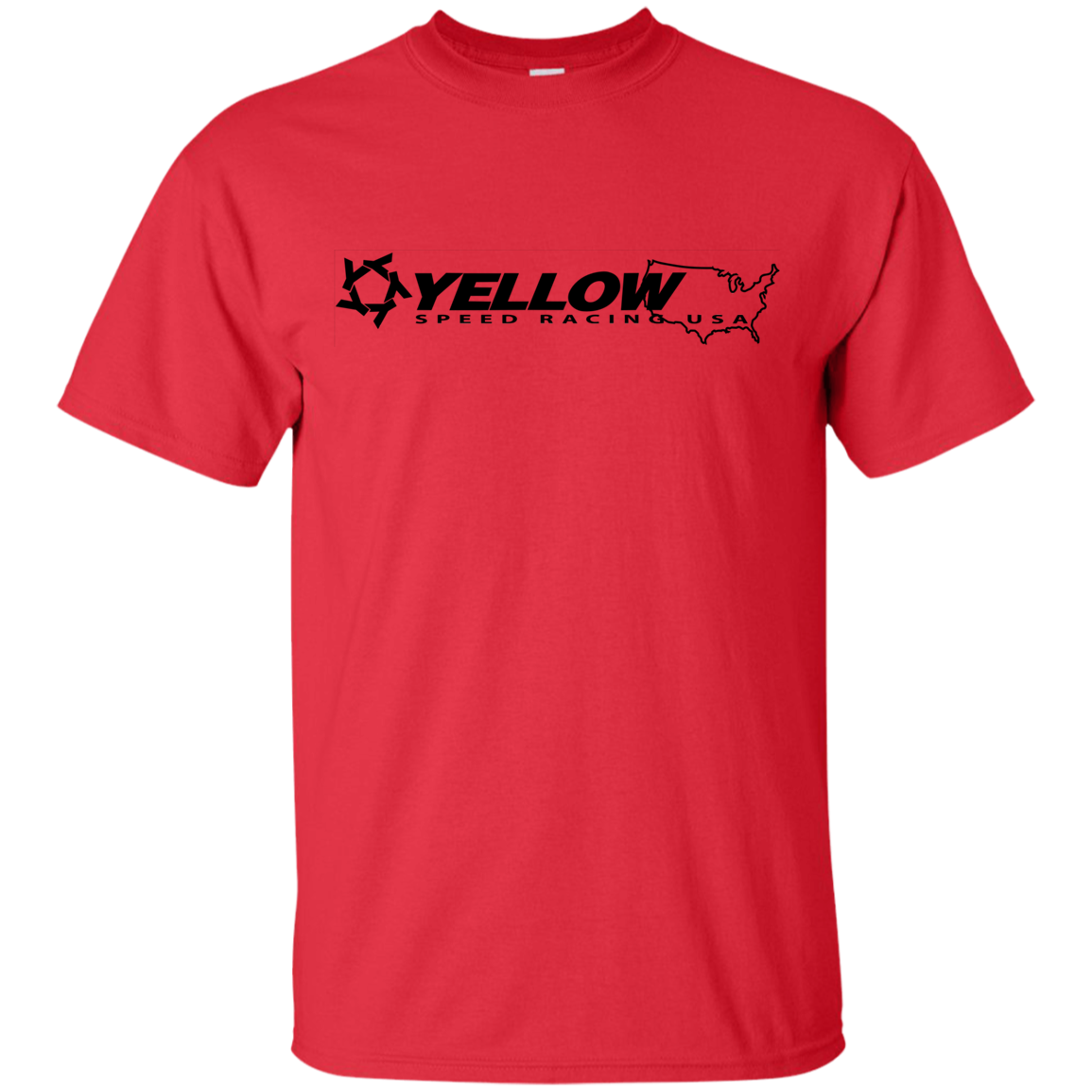 Yellow Speed Racing USA T-Shirt