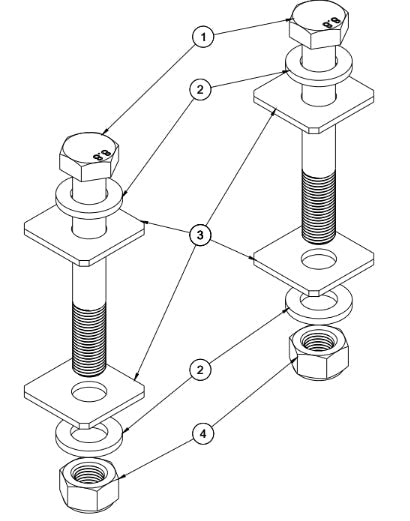Nissan 350z Ecentric Lockout Assembly