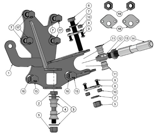 BMW E90 Mega Knuckle Assembly