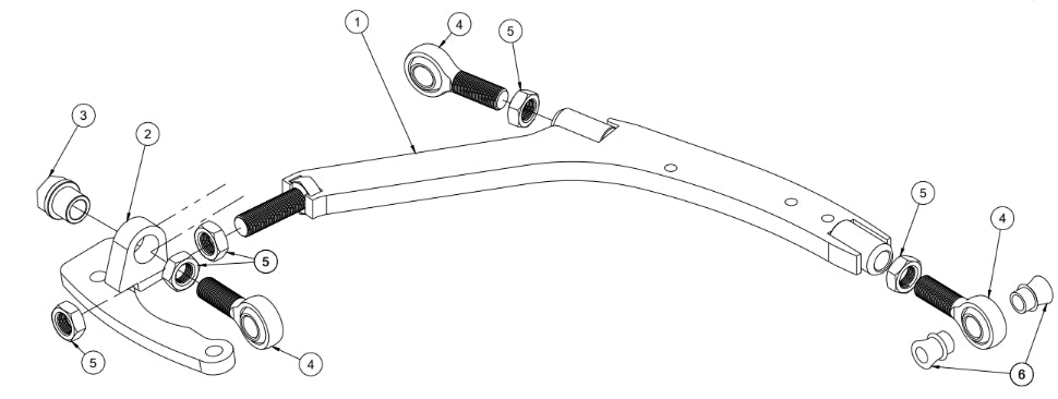 Mustang S197 Lower Control Arm Assembly