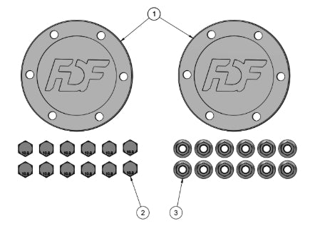 Nissan 350z Axle Spacer Assembly