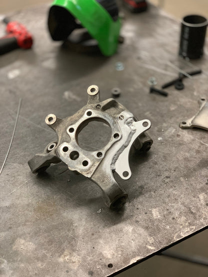 Nissan 350z Weld on Dual Caliper bracket - fdfraceshop